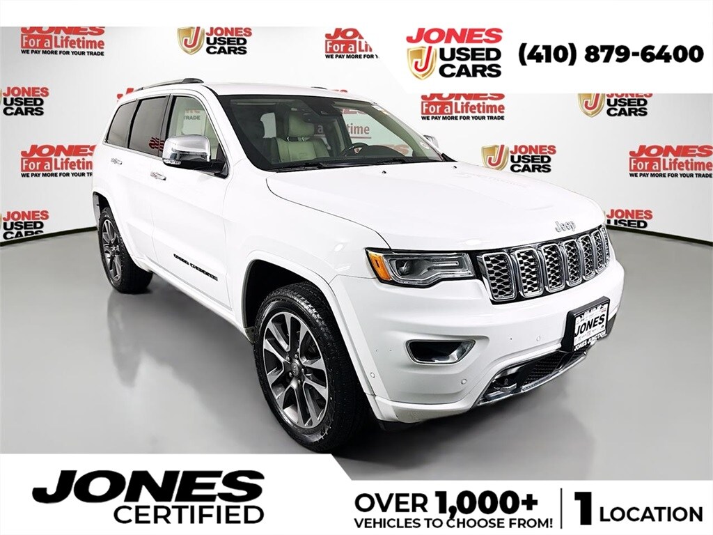 Used 2018 Jeep Grand Cherokee Overland 4x4 SUV