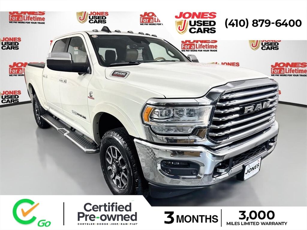 Certified 2019 Ram 3500 Longhorn Truck Crew Cab