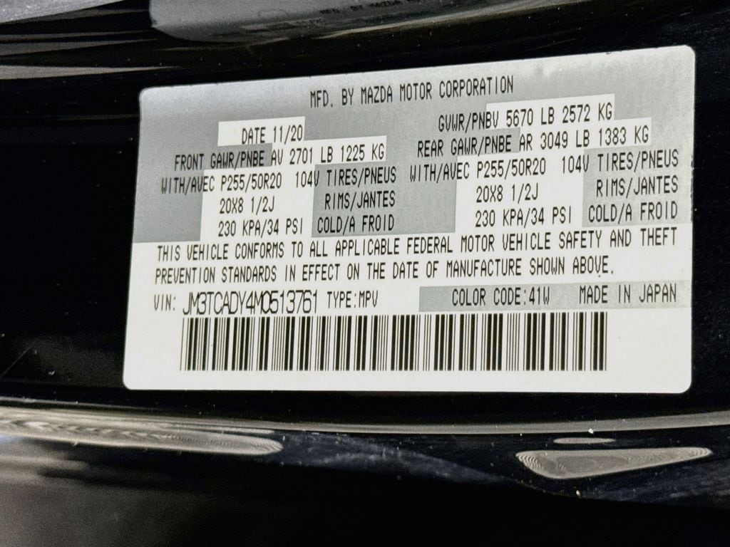 2021 Mazda CX-9 37