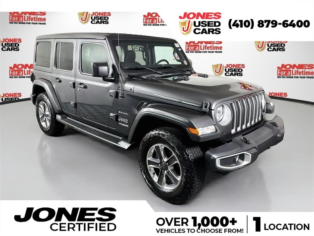Certified 2020 Jeep Wrangler Unlimited Sahara SUV