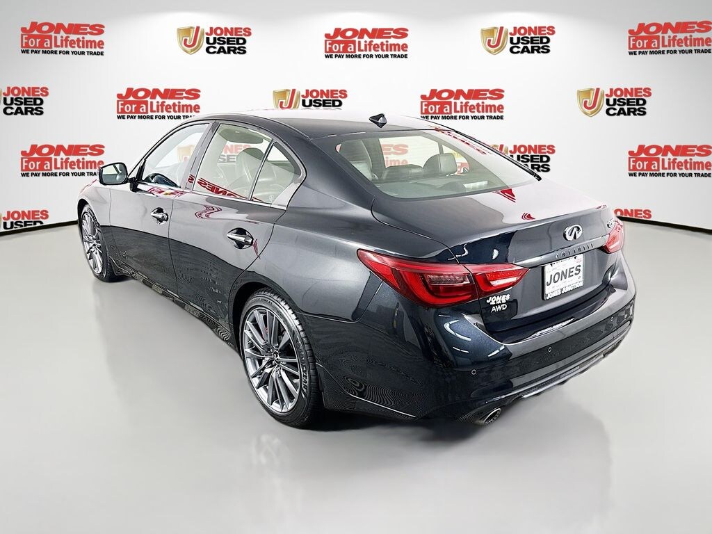 Used 2021 INFINITI Q50 3.0t RED SPORT 400 Sedan