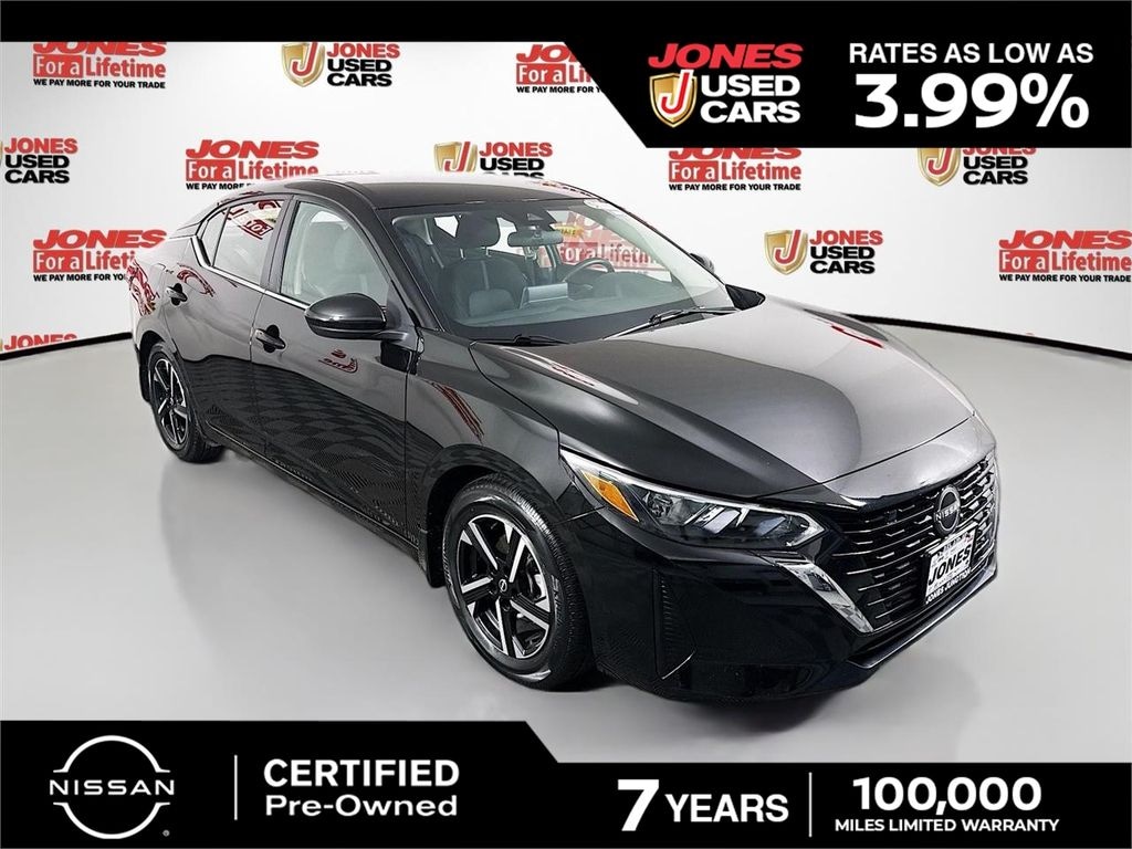 Certified 2024 Nissan Sentra SV Sedan