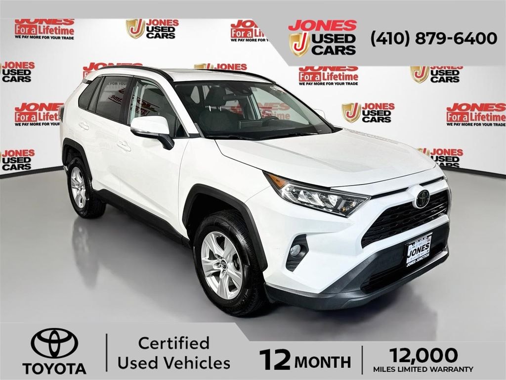 Certified 2019 Toyota RAV4 XLE SUV