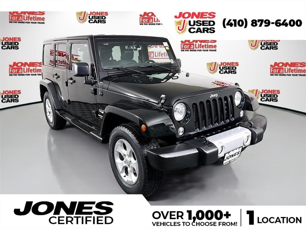 Used 2015 Jeep Wrangler Unlimited Sahara 4x4 SUV