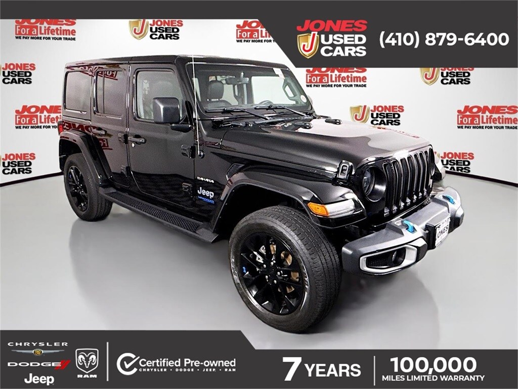Used 2022 Jeep Wrangler Unlimited 4xe Unlimited Sahara 4xe SUV