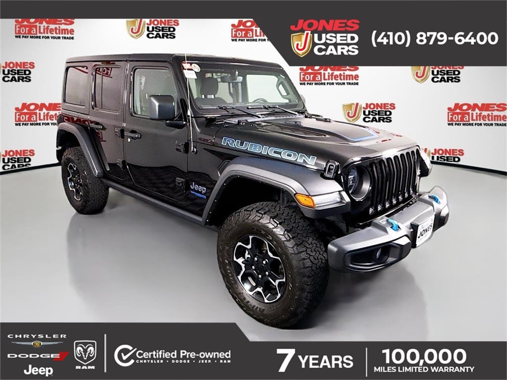 Used 2022 Jeep Wrangler Unlimited 4xe Unlimited Rubicon 4xe SUV
