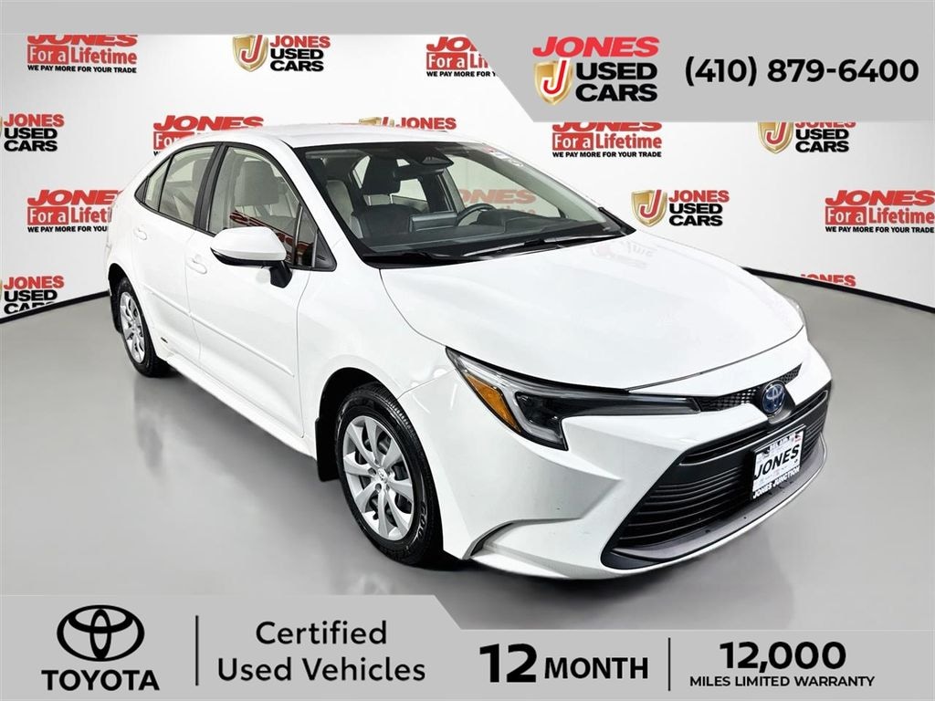 Certified 2024 Toyota Corolla Hybrid LE Sedan