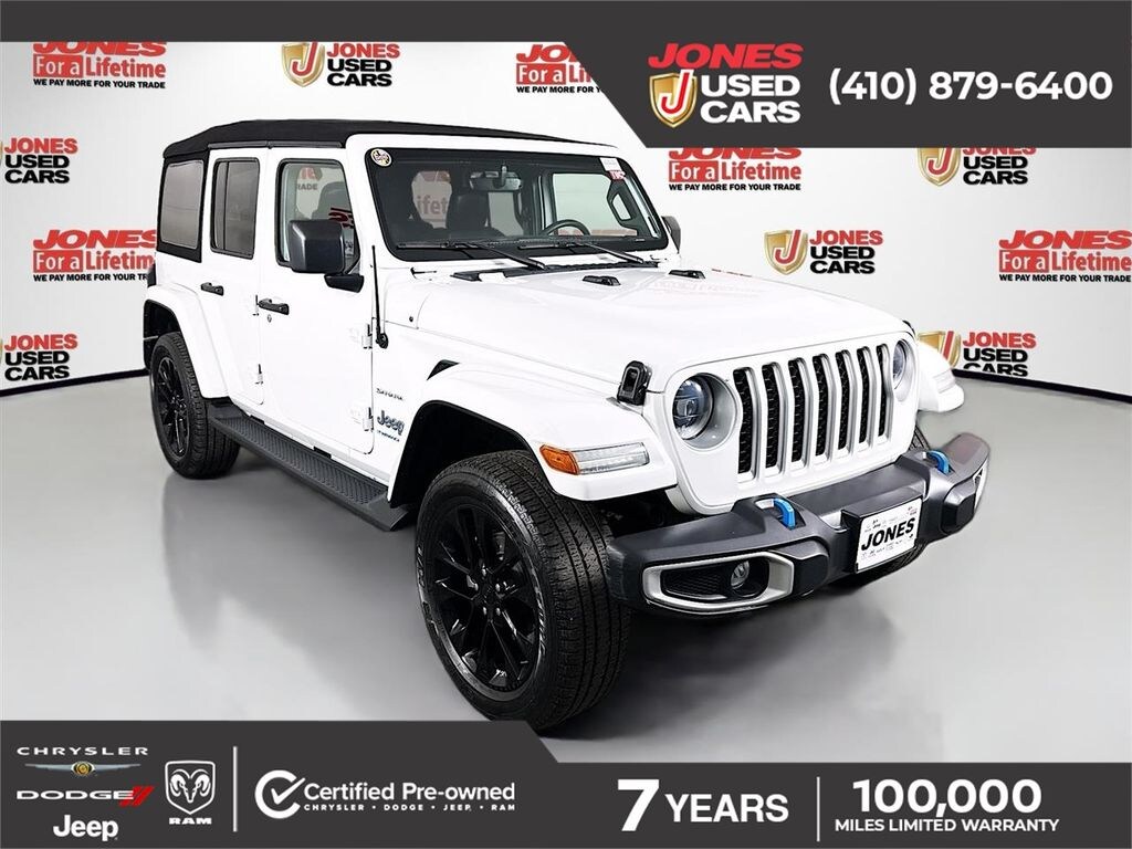Used 2023 Jeep Wrangler 4xe Sahara 4xe SUV