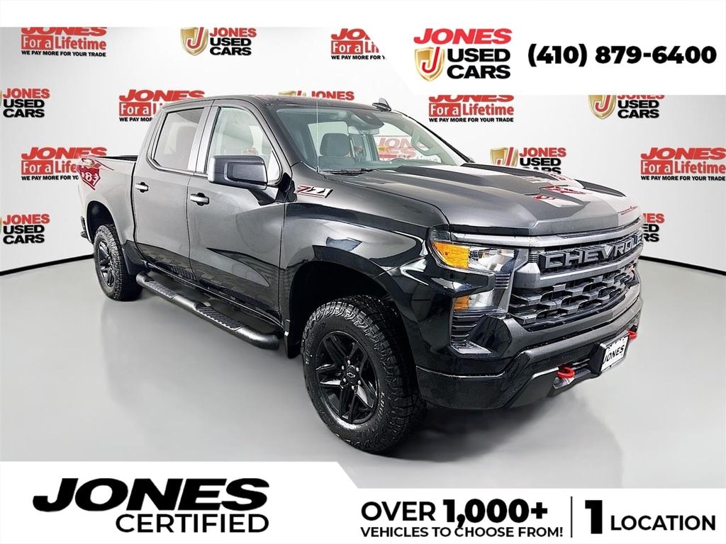 Used 2023 Chevrolet Silverado 1500 Custom Trail Boss Truck Crew Cab