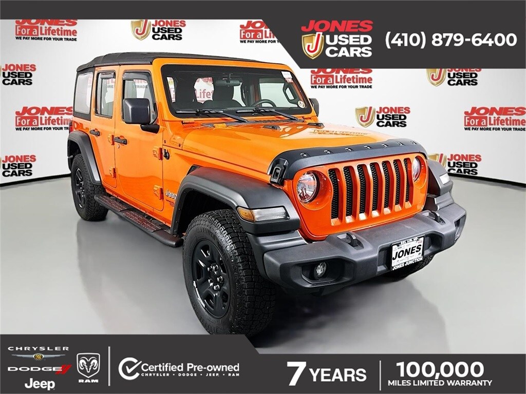 Used 2018 Jeep Wrangler Unlimited Sport SUV