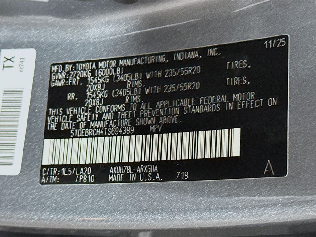 2026 Toyota Highlander Platinum - Photo 38