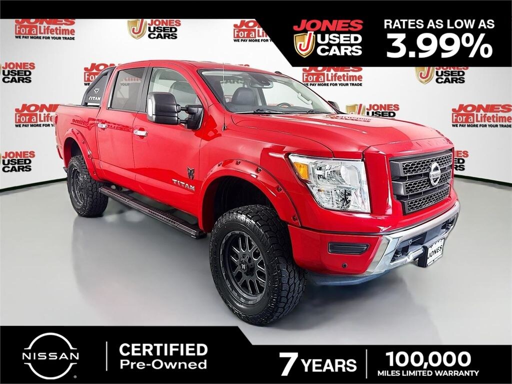 Used 2021 Nissan Titan SV Truck Crew Cab