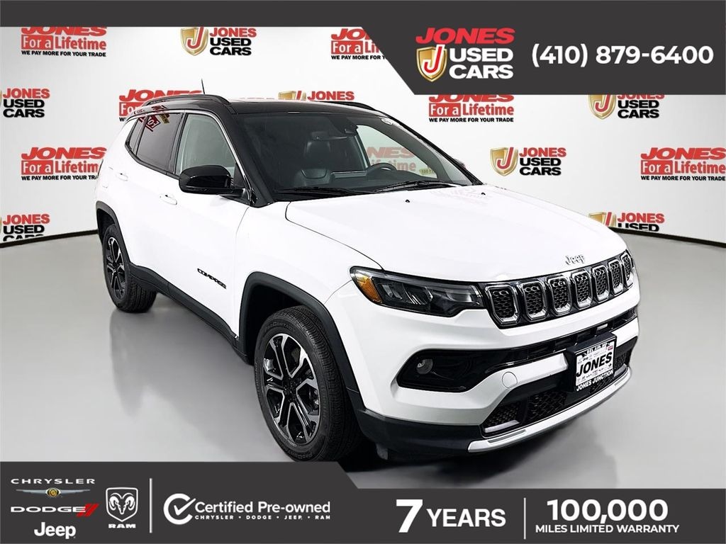 Used 2023 Jeep Compass Limited SUV