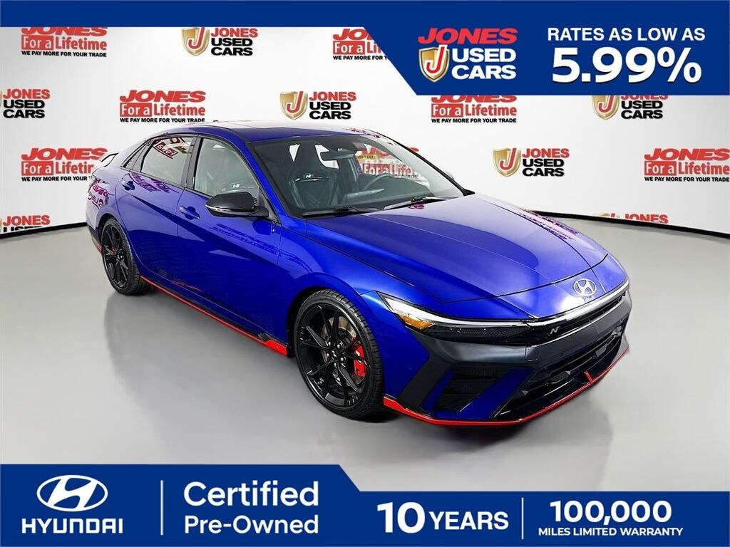 Certified 2025 Hyundai Elantra N Base Sedan
