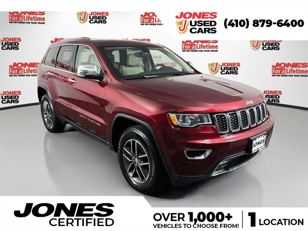 Certified 2018 Jeep Grand Cherokee Limited SUV