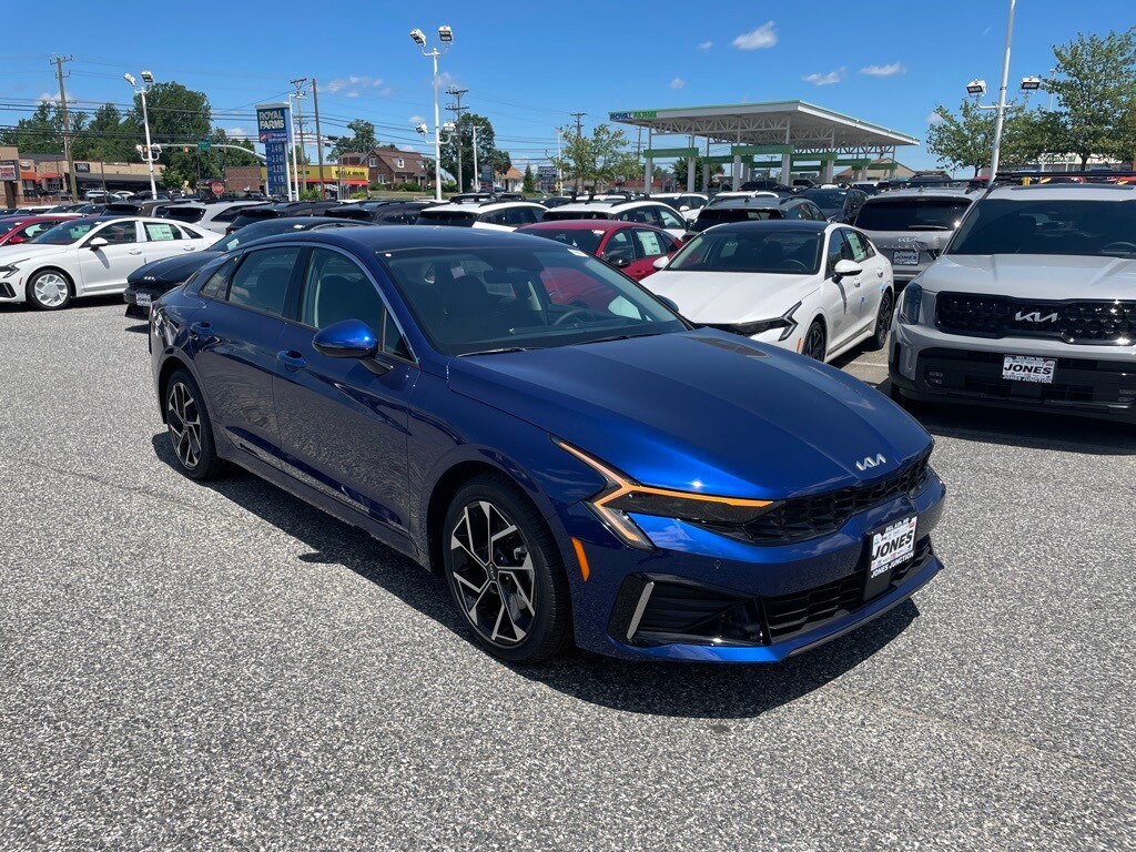 New 2025 Kia K5 For Sale at Jones Kia VIN KNAG34J77S5275683
