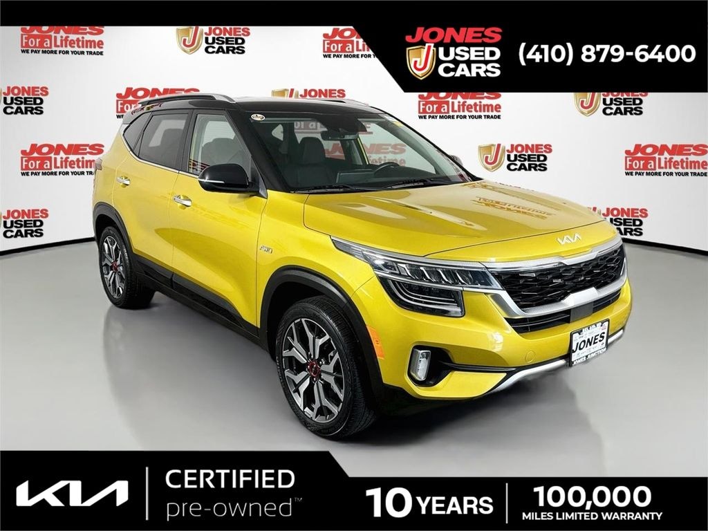 Certified 2022 Kia Seltos SX SUV