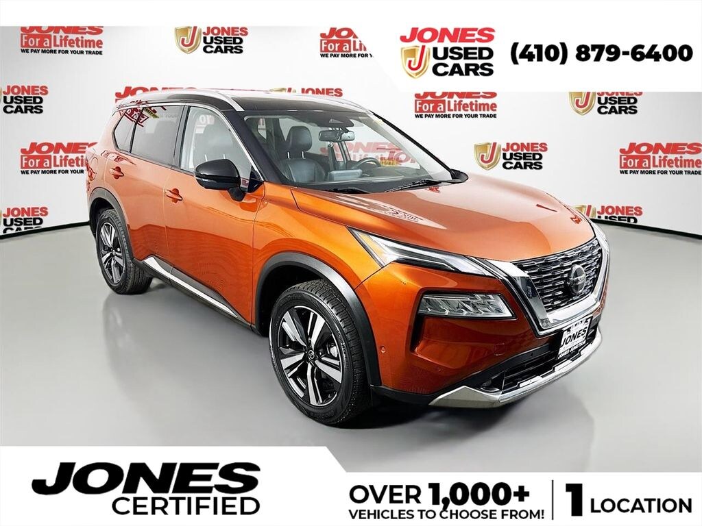 Certified 2021 Nissan Rogue Platinum SUV