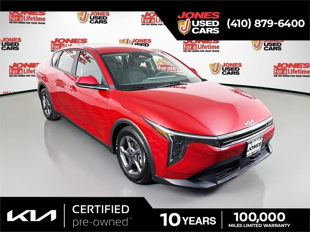 Certified 2025 Kia K4 LXS Sedan