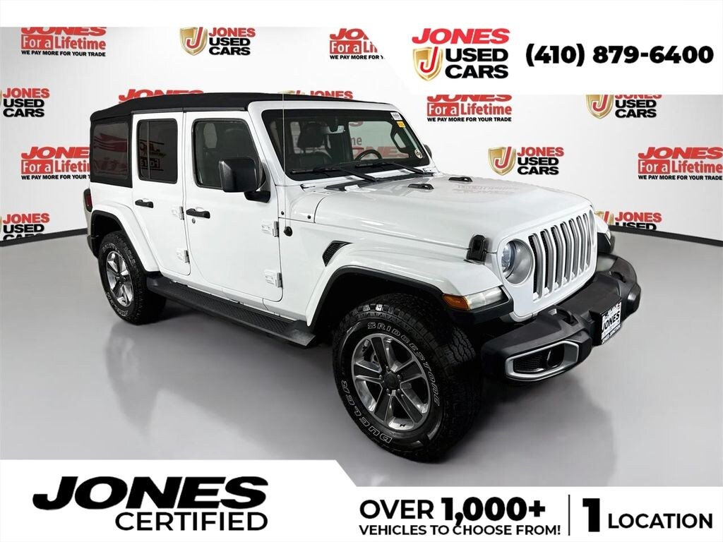 Certified 2020 Jeep Wrangler Unlimited Sahara SUV