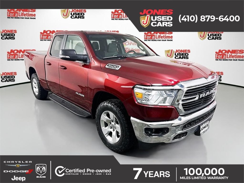 Certified 2021 Ram 1500 Big Horn/Lone Star Truck Quad Cab