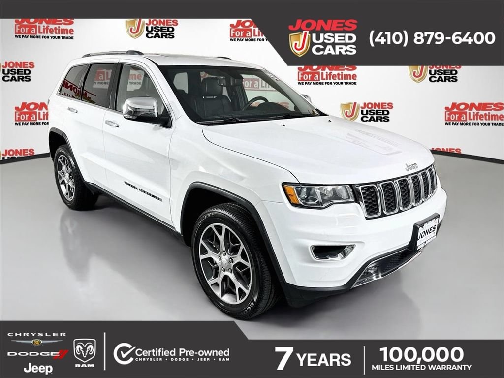 Used 2021 Jeep Grand Cherokee Limited SUV