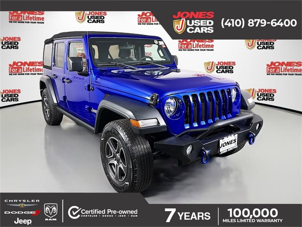 Used 2018 Jeep Wrangler Unlimited Sport S SUV