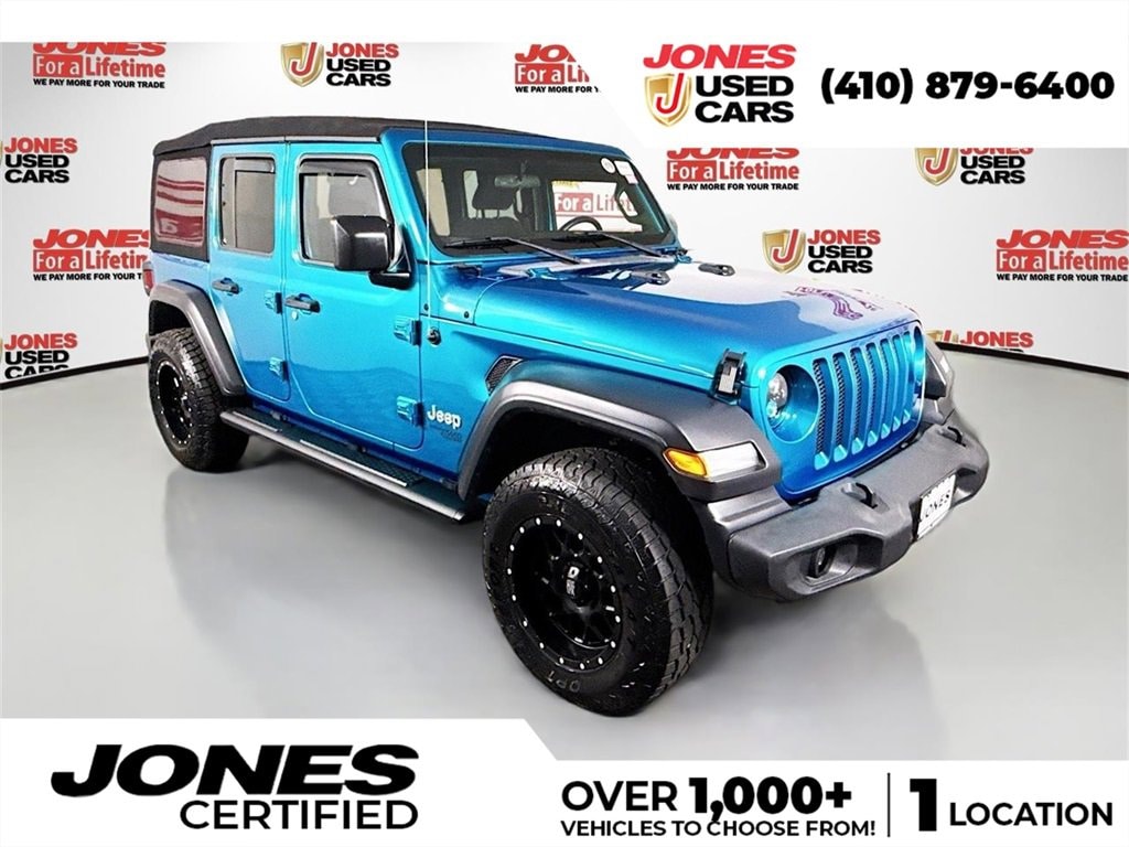 Used 2019 Jeep Wrangler Unlimited Sport S SUV