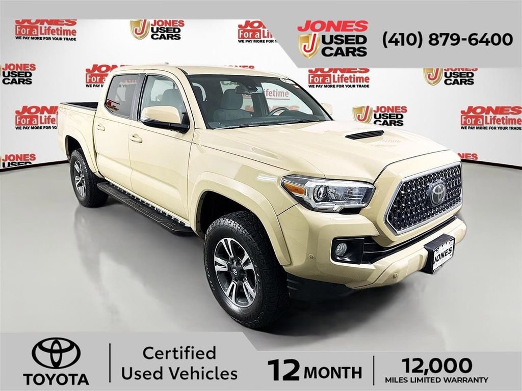 Used 2018 Toyota Tacoma TRD Sport Truck Double Cab