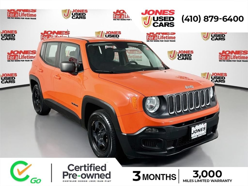 Used 2017 Jeep Renegade Sport SUV