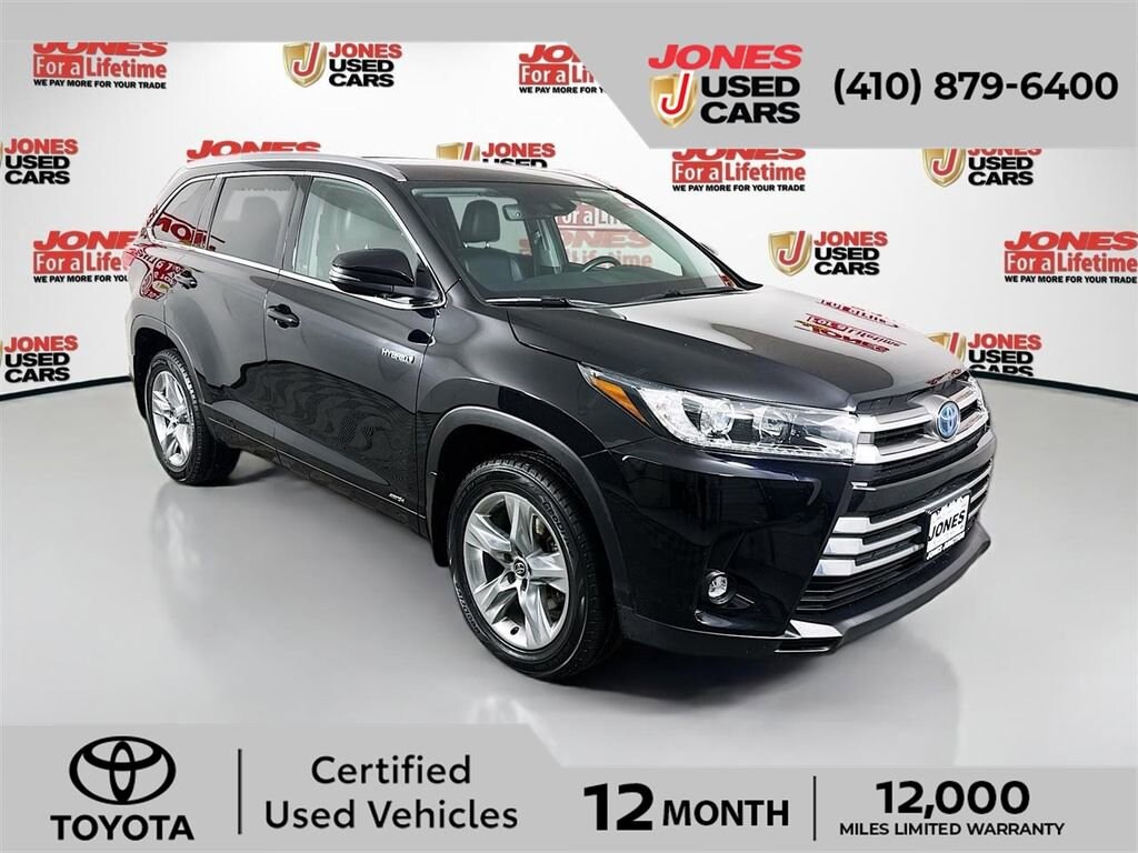 Used 2019 Toyota Highlander Hybrid Limited SUV