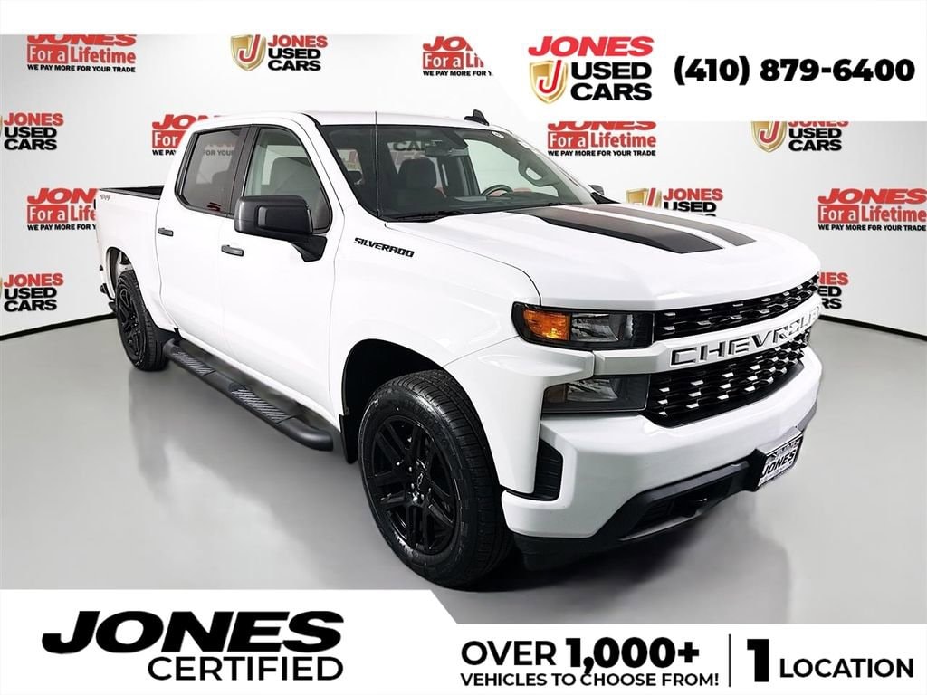 Used 2022 Chevrolet Silverado 1500 LTD Custom Truck Crew Cab
