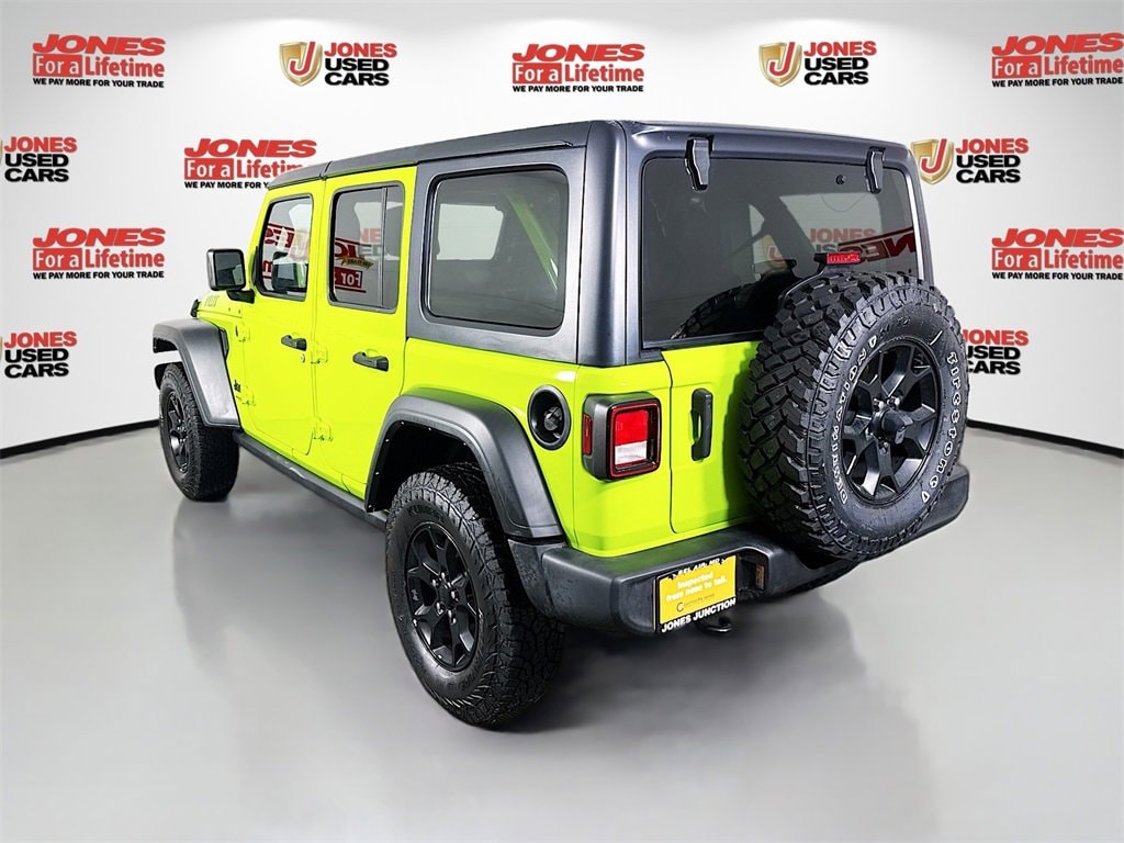 Used 2021 Jeep Wrangler Unlimited Willys SUV