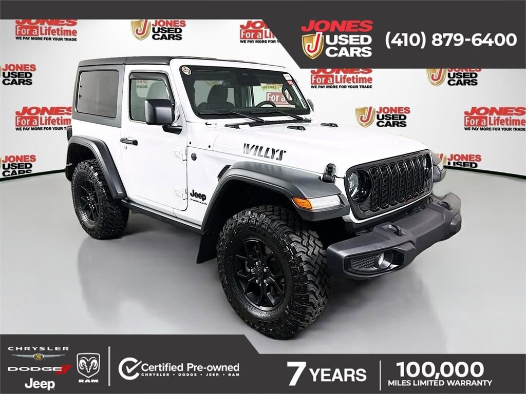 Used 2025 Jeep Wrangler Willys SUV