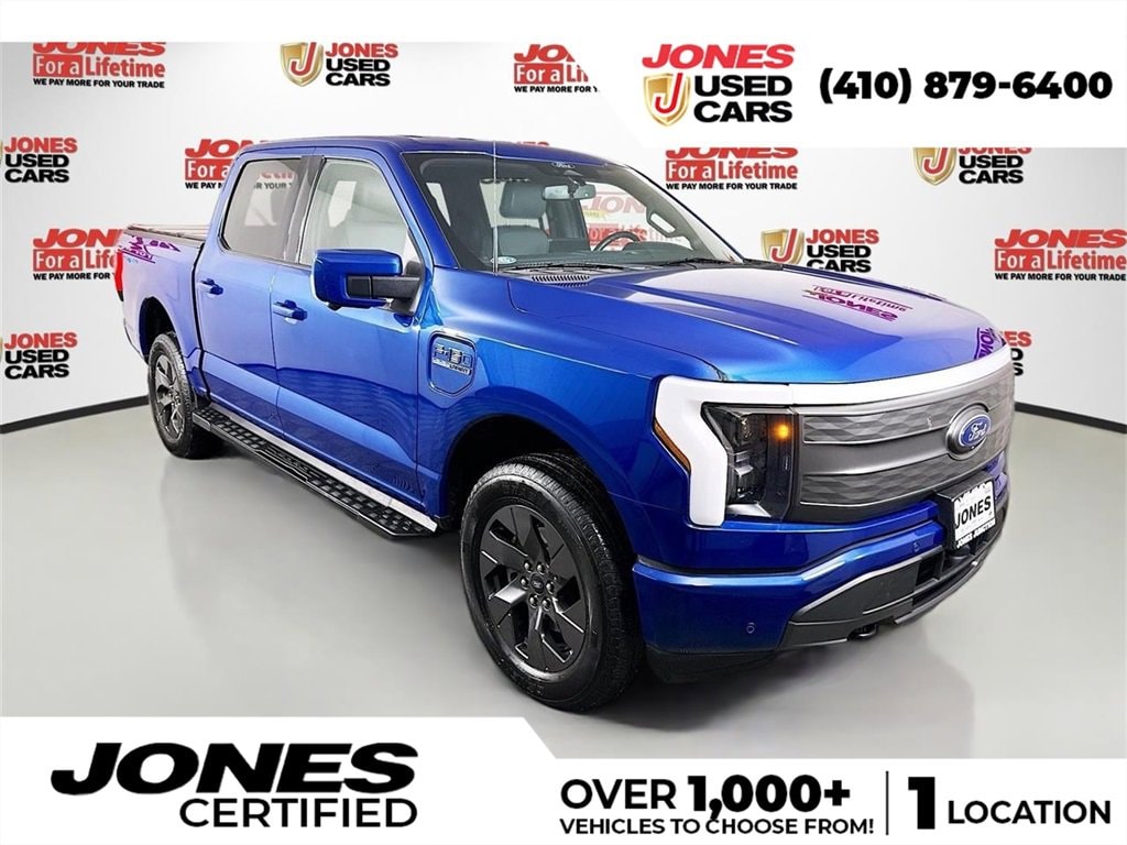 Used 2022 Ford F-150 Lightning Lariat Truck SuperCrew Cab