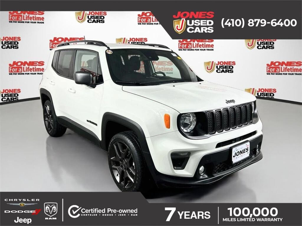Used 2021 Jeep Renegade Latitude SUV