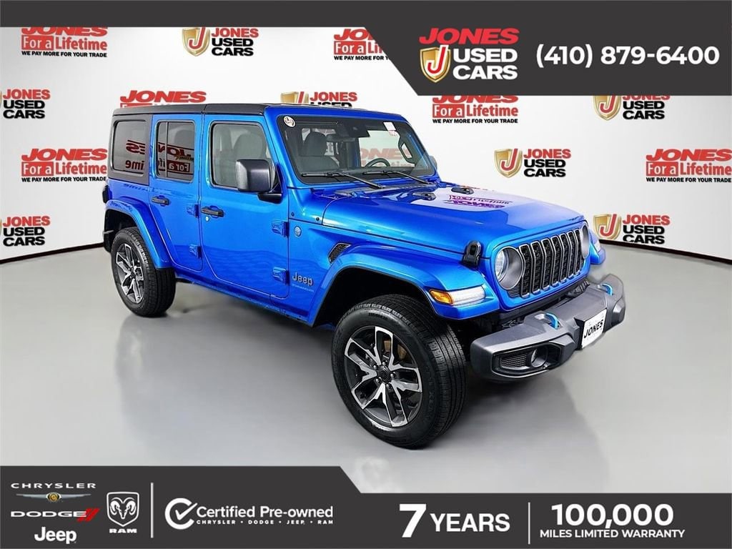 Used 2024 Jeep Wrangler Sport S 4xe SUV