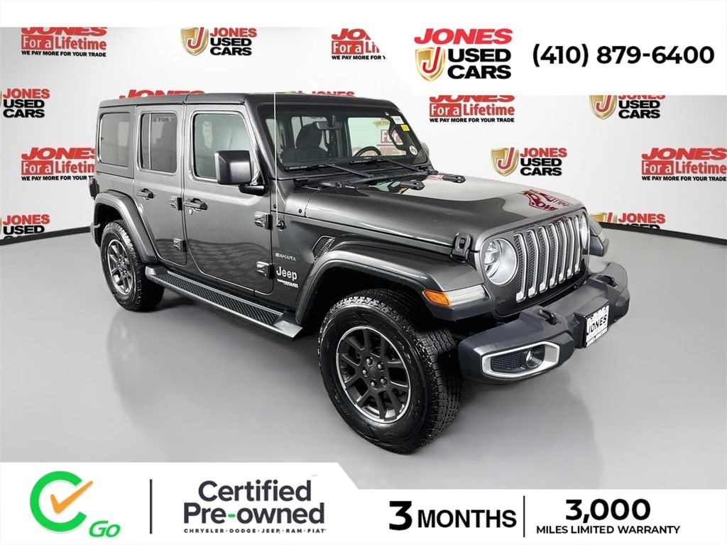 Certified 2018 Jeep Wrangler Unlimited Sahara SUV