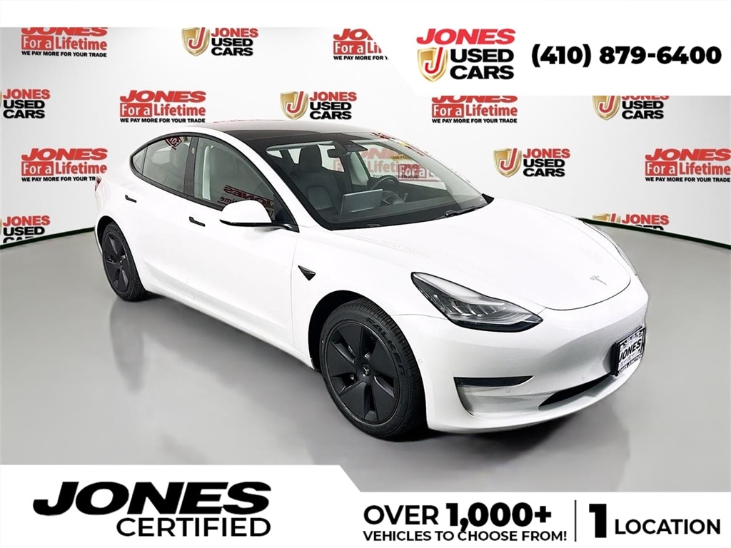 Used 2021 Tesla Model 3 Standard Range Plus Sedan