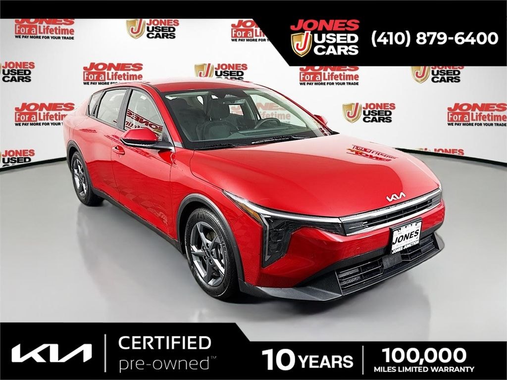 Certified 2025 Kia K4 LXS Sedan