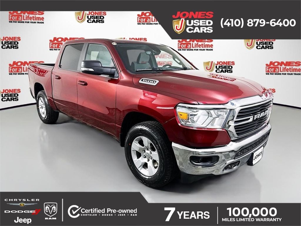 Certified 2021 Ram 1500 Big Horn/Lone Star Truck Crew Cab