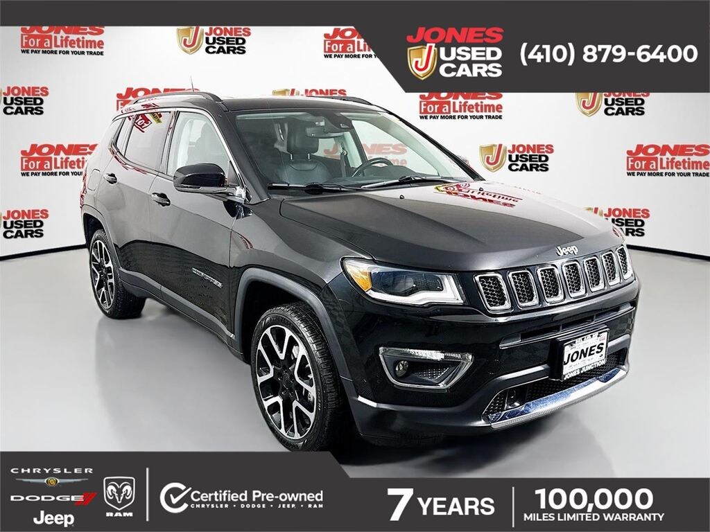 Certified 2021 Jeep Compass Limited SUV