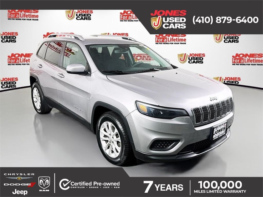 Certified 2021 Jeep Cherokee Latitude SUV
