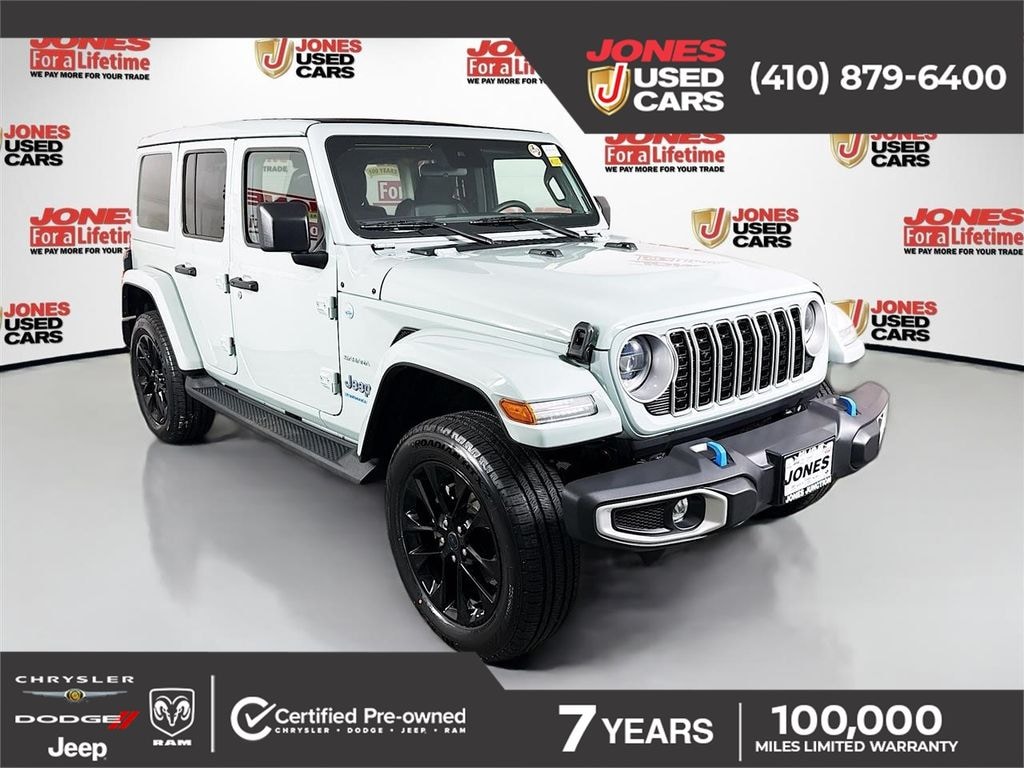 Certified 2024 Jeep Wrangler 4xe Sahara 4xe SUV