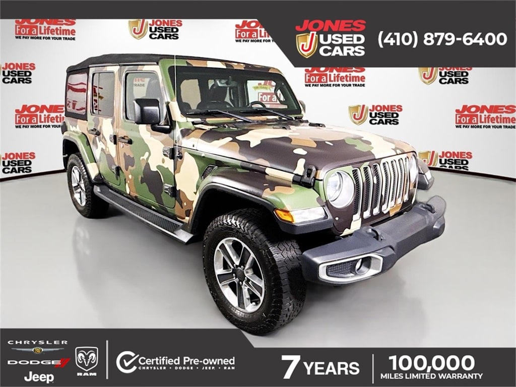 Certified 2018 Jeep Wrangler Unlimited Sahara SUV