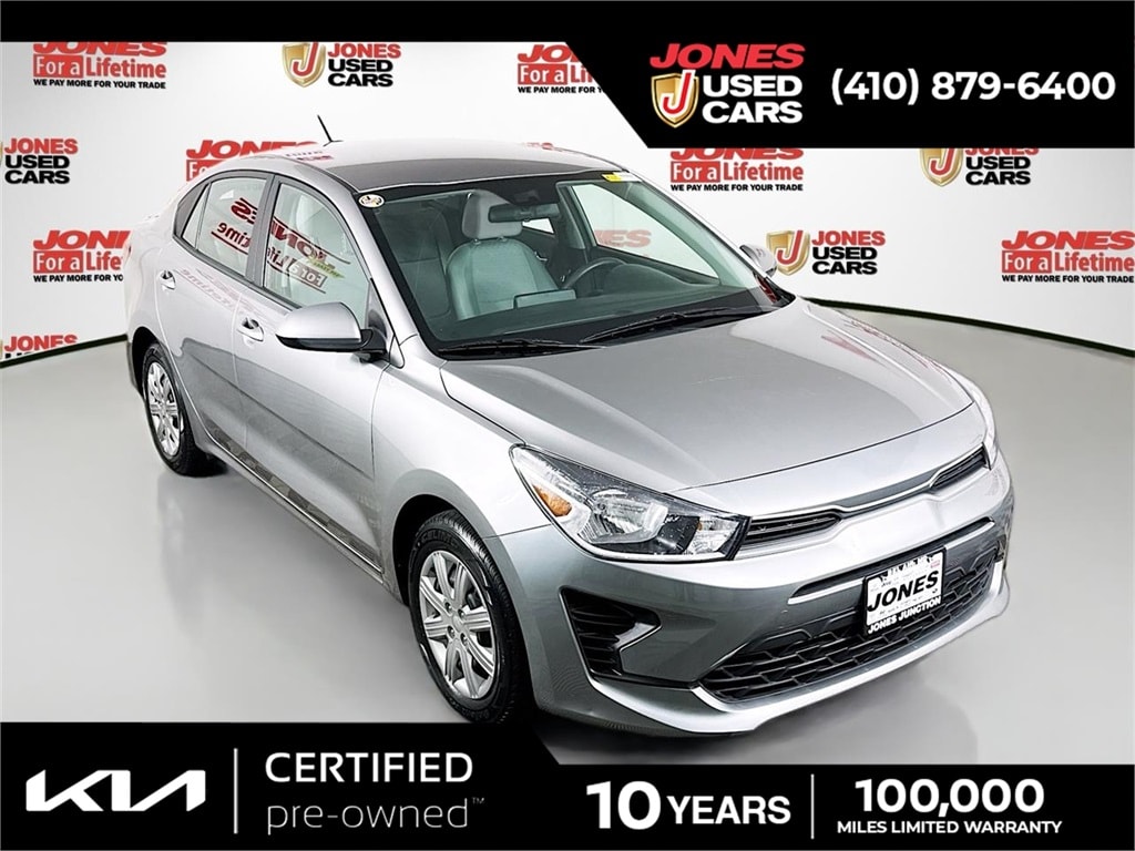 Certified 2023 Kia Rio S Sedan
