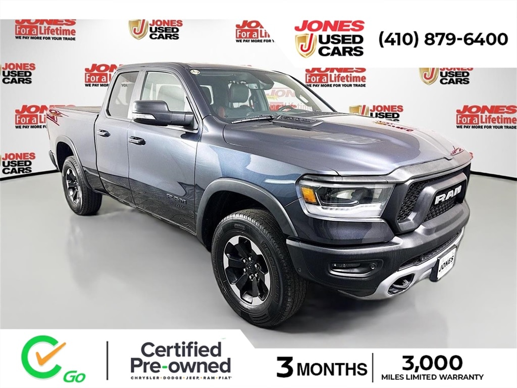 Certified 2019 Ram 1500 Rebel Truck Quad Cab