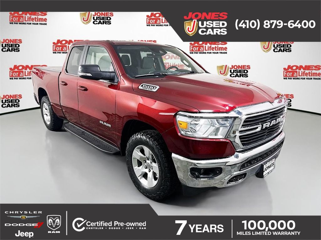 2021 RAM 1500 Big Horn/Lone Star 4x4 Quad Cab 6'4's photo