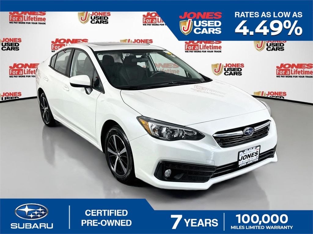 Certified 2022 Subaru Impreza Premium Sedan