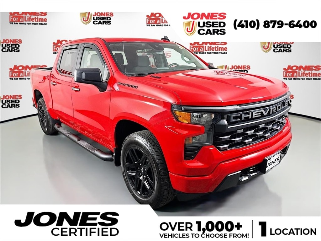 Used 2025 Chevrolet Silverado 1500 Custom Truck Crew Cab